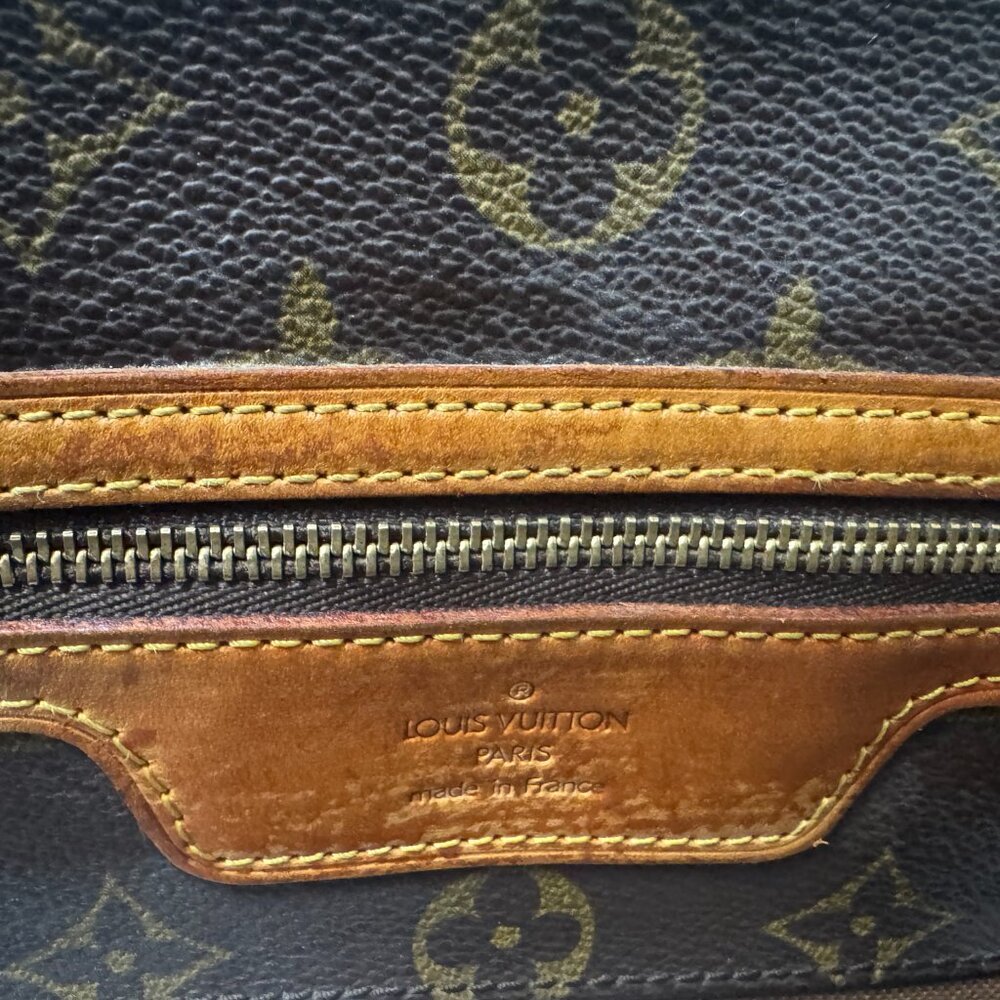 Louis Vuitton LV Shoulder Bag Sac Shopping Brown Monogram - Picture 7 of 9